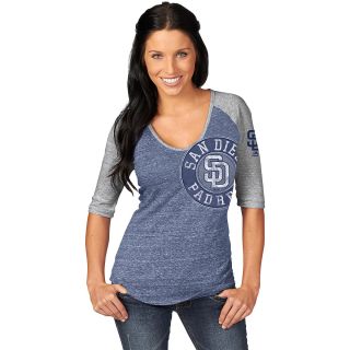 MAJESTIC ATHLETIC Womens San Diego Padres League Excellence T Shirt   Size Xl,