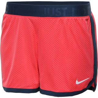 NIKE Womens Icon Reversible Shorts   Size Xl, Fusion Red/navy