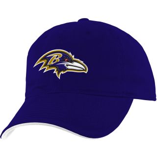 NFL Team Apparel Youth Baltimore Ravens Slouch Adjustable Team Color Girls Cap  