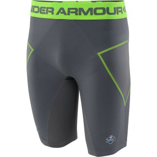 UNDER ARMOUR Mens NFL Combine Authentic Core Shorts   Size Xl, Graphite/green