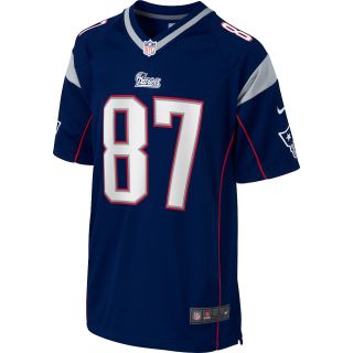 NIKE Youth New England Patriots Rob Gronkowski Game Team Color Jersey   Size Xl
