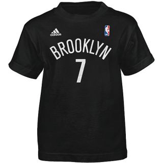 adidas Youth Brooklyn Nets Joe Johnson Name And Number Short Sleeve T Shirt  