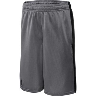 UNDER ARMOUR Boys Ultimate Shorts   Size Large, Graphite/black