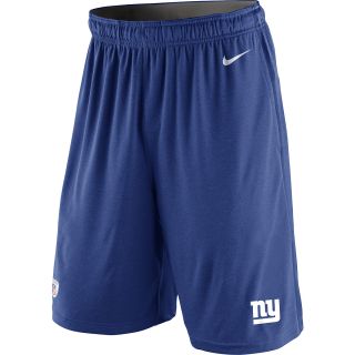 NIKE Mens New York Giants Dri FIT Fly Shorts   Size Xl, Blue/white