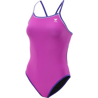 TYR Womens Double Binding Reversible Diamondfit One Piece Swimsuit   Size