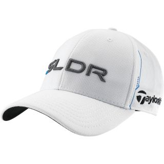 TAYLORMADE Mens SLDR Adjustable Golf Cap, White/grey