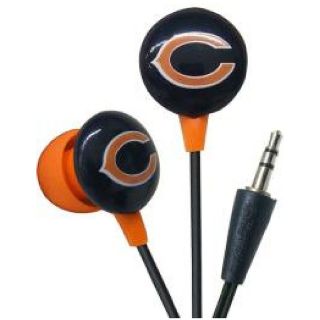 iHip Chicago Bears Logo Earbuds (HPFBCHIEB)