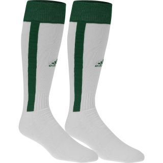 adidas Rivalry Baseball Stirrup Socks   2 Pack   Size Large, White/fairway