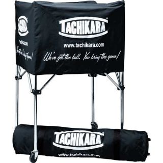 Tachikara Collapsible Volleyball Cart, Black (BIKSP)