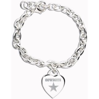 Wincraft Dallas Cowboys Heart Charm Bracelet (55001091)