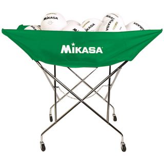 Mikasa Hammock Style Volleyball Cart, Maroon (BCH MAR)