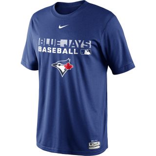 NIKE Mens Toronto Blue Jays Dri FIT Legend Team Issue Short Sleeve T Shirt  