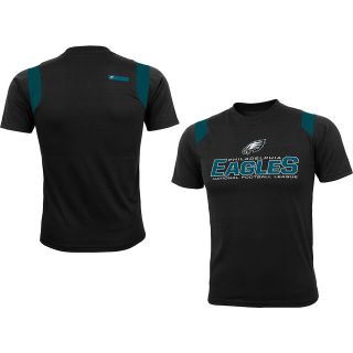 NFL Team Apparel Youth Philadelphia Eagles Wordmark Short Sleeve T Shirt   Size