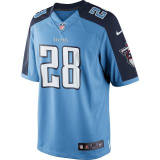 NIKE Mens Tennessee Titans Chris Johnson Limited Team Color Jersey   Size 2xl,