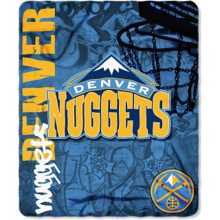 NORTHWEST Denver Nuggets Hard Knocks Style Fleece Blanket