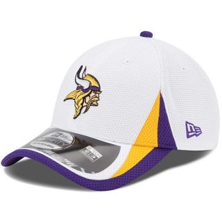 NEW ERA Mens Minnesota Vikings Training Camp 39THIRTY Stretch Fit Cap   Size