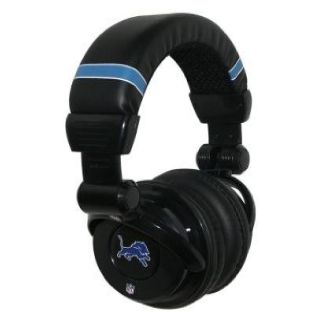 iHip Detroit Lions Pro DJ Headphones with Microphone (HPFBDETDJPRO)