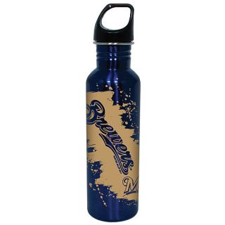 Hunter Milwaukee Brewers Splash of Color Stainless Steel Screw Top Eco Friendly