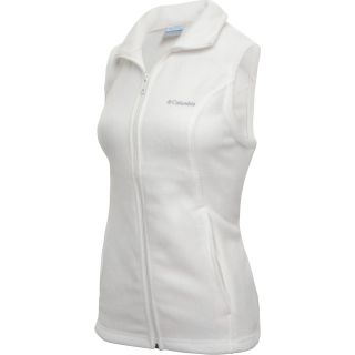 COLUMBIA Womens Benton Springs Fleece Vest   Size Xl, Sea Salt
