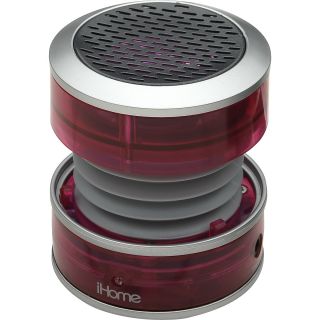 IHOME Portable Multimedia Speaker, Pink
