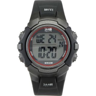 TIMEX Mens 1440 Sports Watch   Size Full, Black/red
