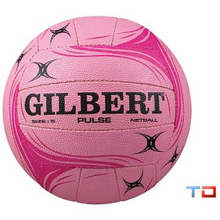 Gilbert Pulse Netball   Size 5, Pink (GB4018)