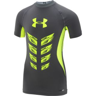 UNDER ARMOUR Boys On the Rise Short Sleeve T Shirt   Size Large,