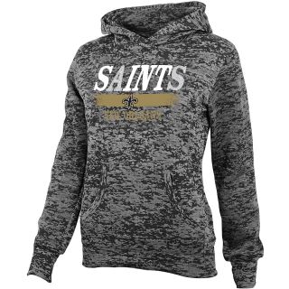 NFL Team Apparel Girls New Orleans Saints Shawl Neck Hoody   Size Medium