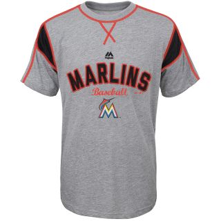 MAJESTIC ATHLETIC Youth Miami Marlins Short Stop Short Sleeve T Shirt   Size