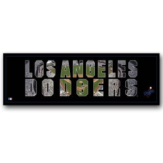 Artissimo Los Angeles Dodgers Team Pride 36X12 Canvas Art (ARTBBLADTP12)