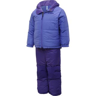 COLUMBIA Toddler Double Flake Reversible Snow Set   Size 2t, Hyper Purple