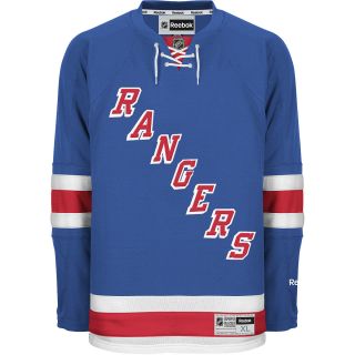 REEBOK Mens New York Rangers Center Ice Premier Team Color Jersey   Size Xl,
