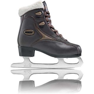 Roces Womens Fur Ice Skate Superior Italian Style & Comfort   Size 12,