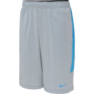 NIKE Mens Speedvent Stretch Woven Shorts   Size 2xl, Base Grey/blue