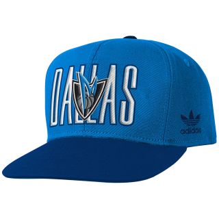 adidas Youth Dallas Mavericks Lifestyle Team Color Snapback Adjustable Cap  