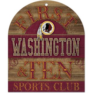 Wincraft Washington Redskins 10X11 Club Wood Sign (91195010)