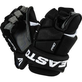 EASTON Pro Senior Ice Hockey Gloves   Size 14   Size 14, Black/white