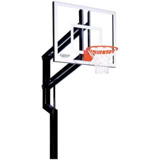 Goalsetter 48 Inch Glass Champion Internal In Ground Basketball System