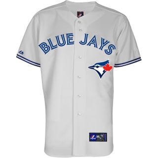 Majestic Mens Toronto Blue Jays Replica Generic Home Jersey   Size Small,