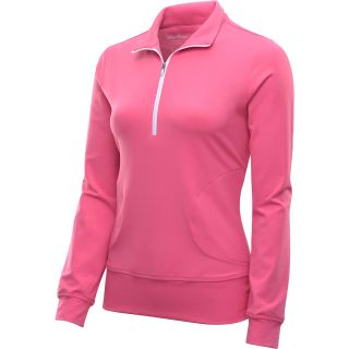TOMMY ARMOUR Womens Quarter Zip Golf Pullover   Size Medium, Pink