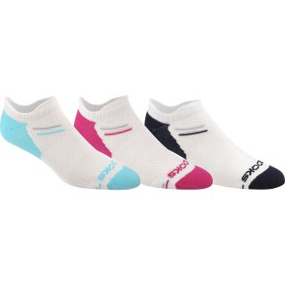 BROOKS Womens Every Day Double Tab Socks   3 Pack   Size Large,