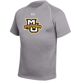 UNDER ARMOUR Youth Marquette Golden Eagles Tech T Shirt   Size Small, Grey