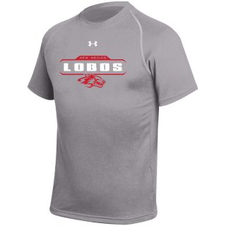 UNDER ARMOUR Youth New Mexico Lobos Tech T Shirt   Size Xl, Grey Heather