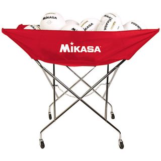 Mikasa Hammock Style Volleyball Cart, Scarlet (BCH SCA)