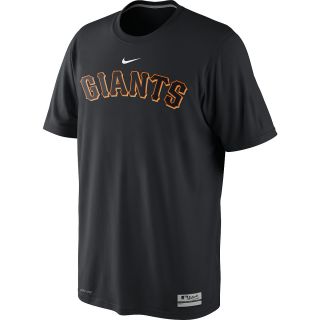 NIKE Mens San Francisco Giants AC Dri FIT Legend Logo Short Sleeve T Shirt  