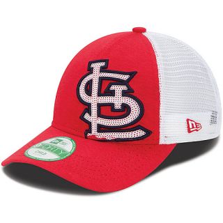 NEW ERA Youth St Louis Cardinals Sequin Shimmer 9FORTY Adjustable Cap   Size