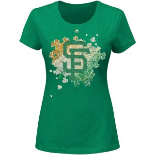 MAJESTIC ATHLETIC Womens San Francisco Giants Loving My Luck Short Sleeve T 