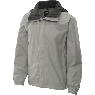 THE NORTH FACE Mens Resolve Rain Jacket   Size Xl, High Rise Grey