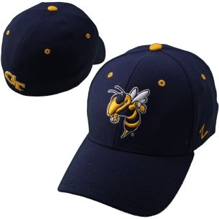 Zephyr Georgia Tech Yellow Jackets ZHS Stretch Fit Hat   Navy (GTEDSB0010L)