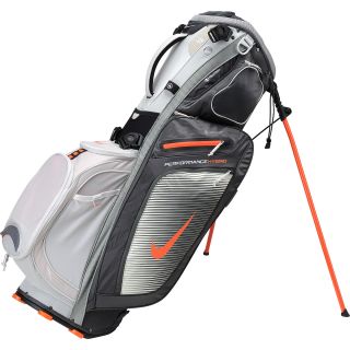 NIKE Performance Hybrid Stand Bag, White/grey/orange